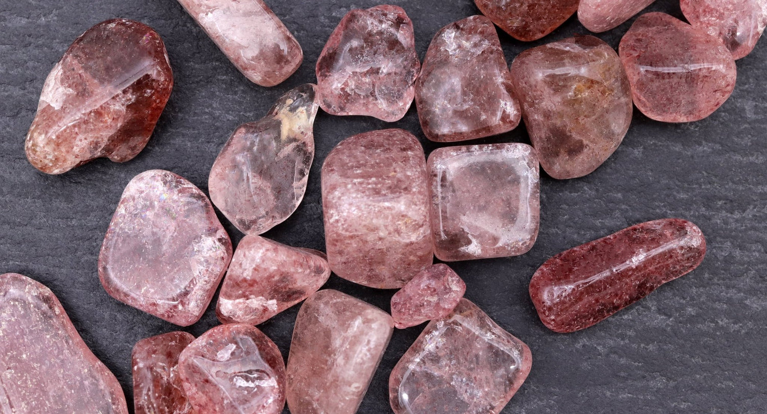 Strawberry Quartz - www.Crystals.eu