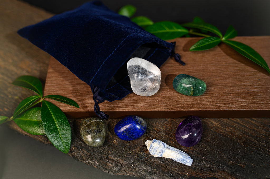 Crystal Pouch for Spirituality and Inner Wisdom