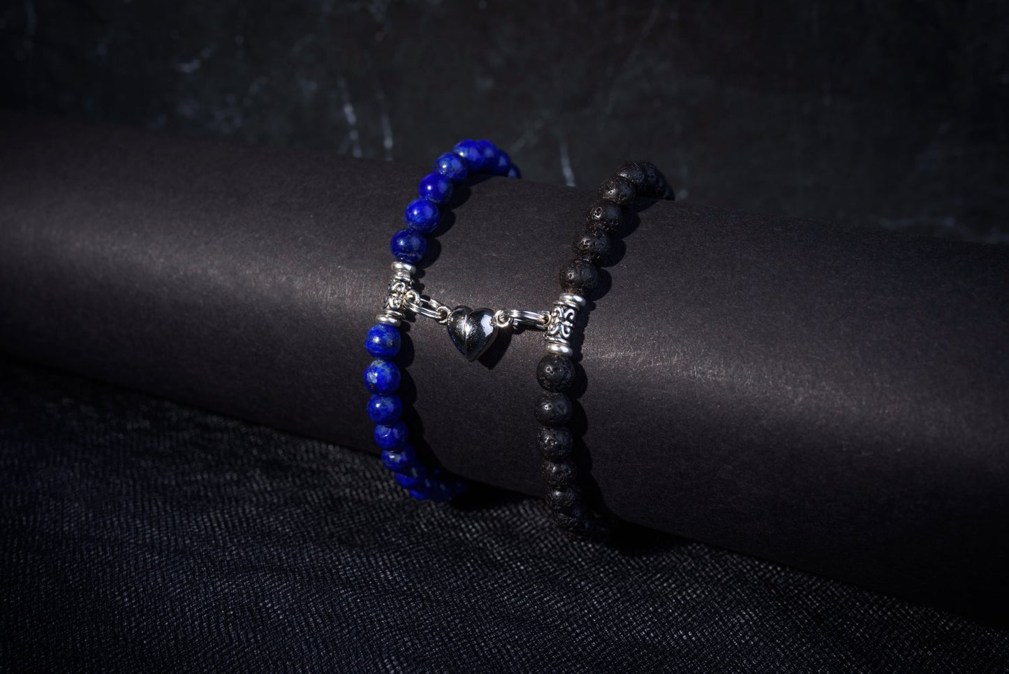 Lapis lazuli bracelet with silver – Bonding with the heart