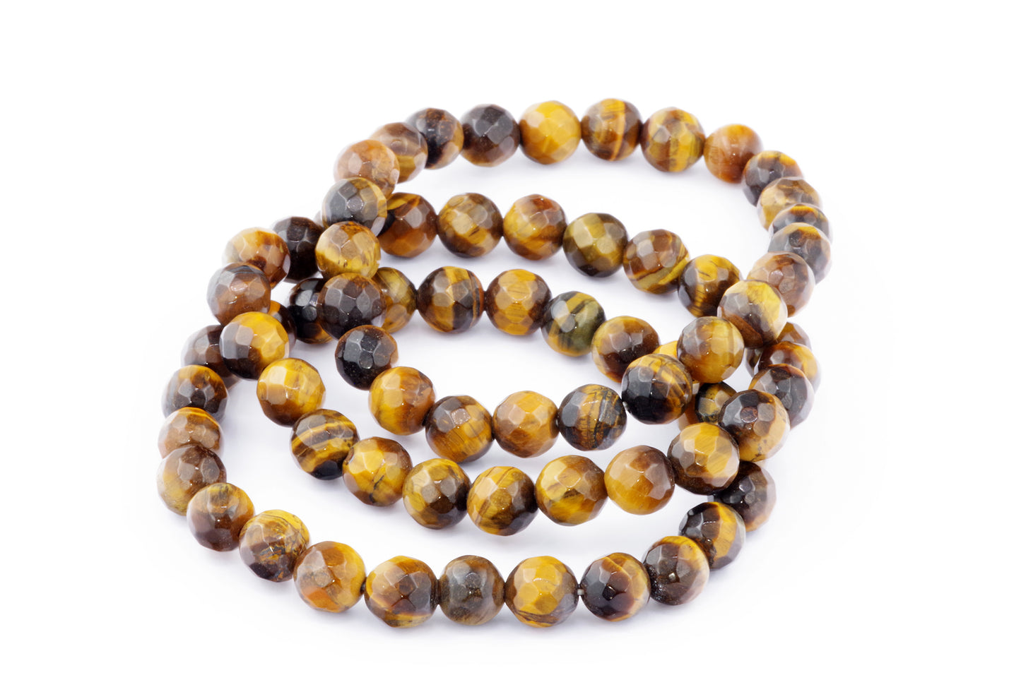 Tiger eye rannekoru – Faceted