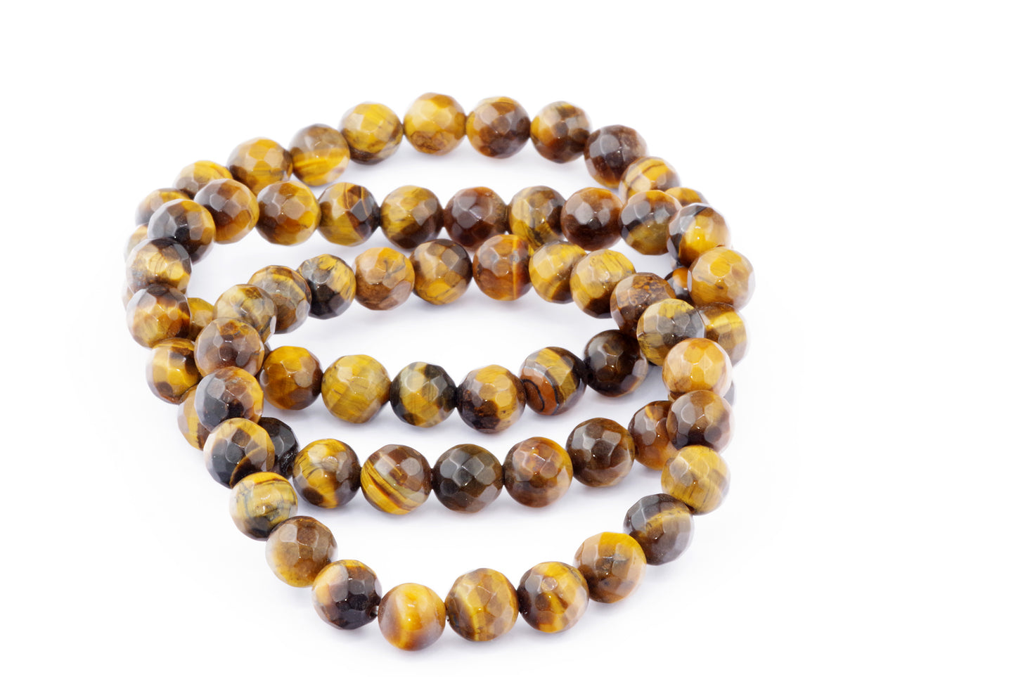 Tiger eye rannekoru – Faceted