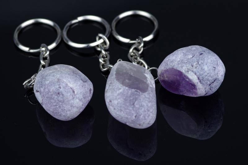 Amethyst keychain – Window