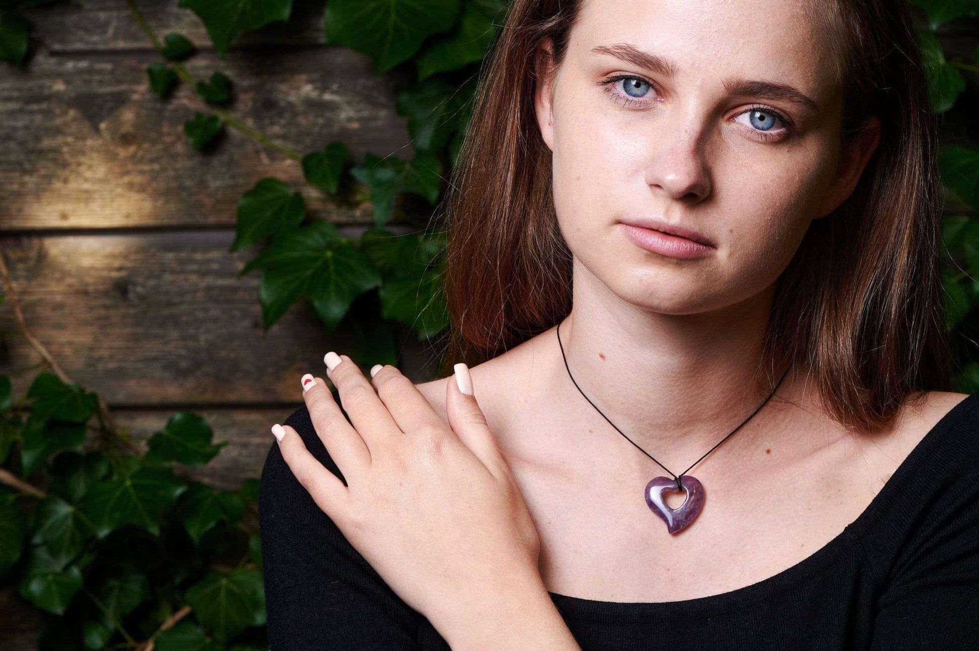 Amethyst pendant – Fashion Heart