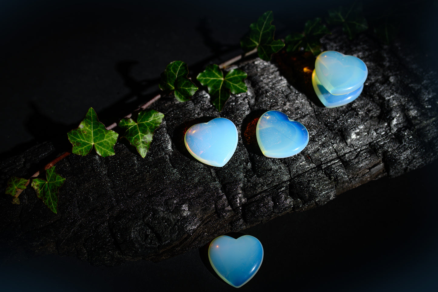 Glass opal – Heart