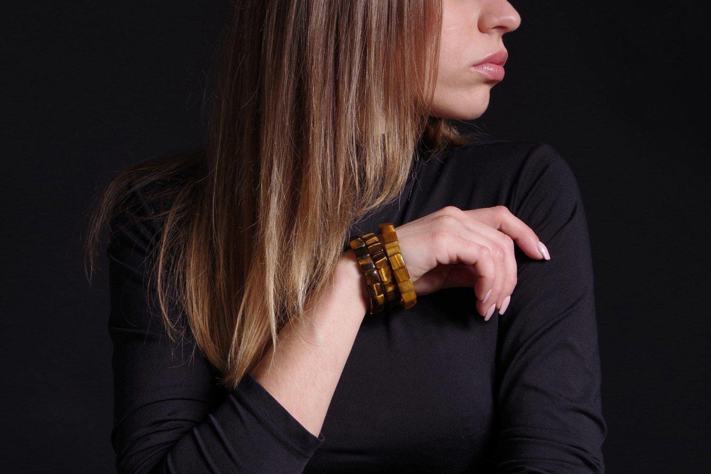 Tiger eye bracelet – Square